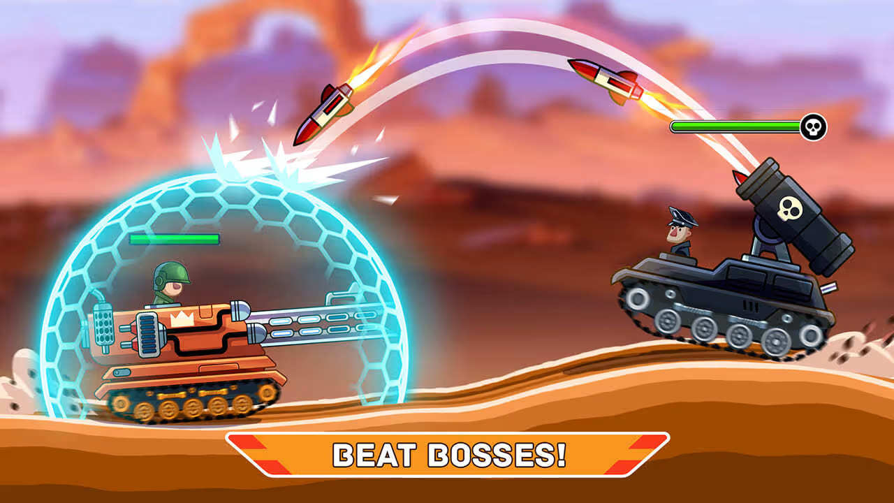 Tank Battle Arena Combat (NSP ROM) screenshot