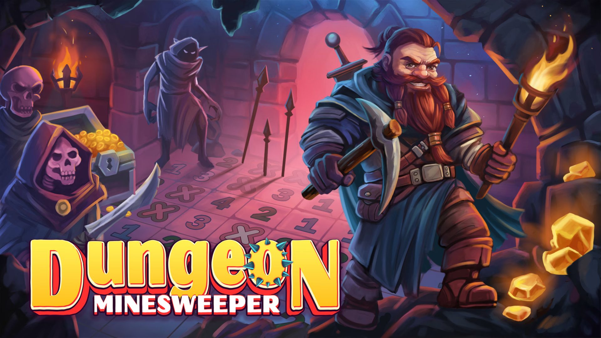 Dungeon Minesweeper (NSP ROM) screenshot