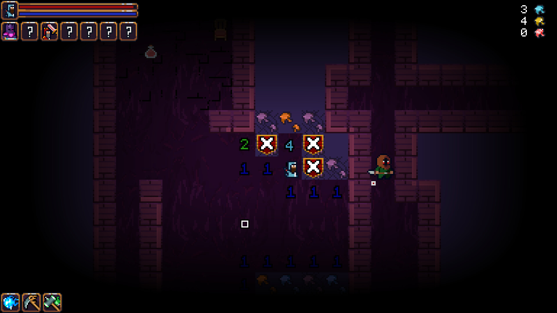 Dungeon Minesweeper (NSP ROM) screenshot