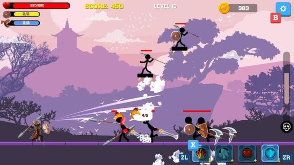 Stickman: Far East Battle-screenshot-1
